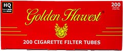 Golden Harvest Full Flavor Cigarette Tubes 200ct 