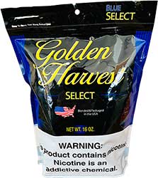 Golden Harvest Select Pipe Tobacco Blue 16 oz 