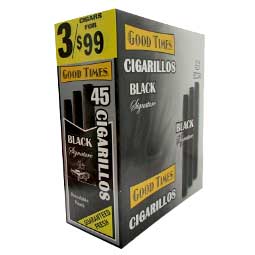 Good Times Cigarillos Black 15ct 