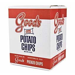 Goods Potato Chips Home Style Red Box 2 Lb 