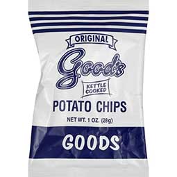 Goods Potato Chips Original Blue 1oz 24ct 