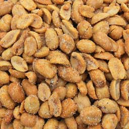 Grab Our Nuts Flavored Roasted Peanuts Whiskey BBQ 18 Ounces 