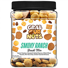 Grab Our Nuts Snack Mix Smoky Ranch 22oz Jar 