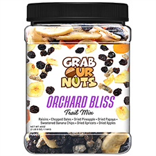 Grab Our Nuts Trail Mix Orchard Bliss 40oz Jar 