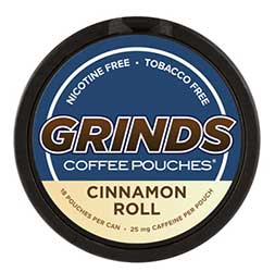 Grinds Coffee Pouches Cinnamon Roll 10 Cans 