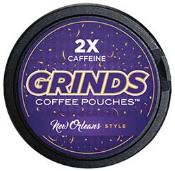 Grinds Coffee Pouches New Orleans Style 10 Cans 