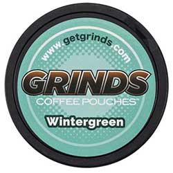 Grinds Coffee Pouches Wintergreen 10 Cans 