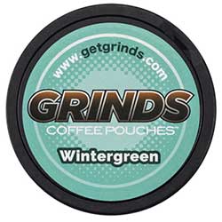Grinds Coffee Pouches Wintergreen 10 Cans 