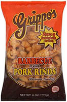 Grippos BBQ Pork Rinds .875oz Bags 30ct 