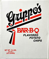 Grippos BBQ Potato Chips 1.5lb Box