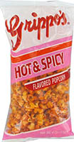 Grippos Hot and Spicy Popcorn 4oz Bags 12ct 
