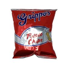 Grippos Plain Potato Chips 2.75oz Bags 24ct 