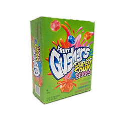 Gushers Super Sour Berry 4.25oz 8ct Box 