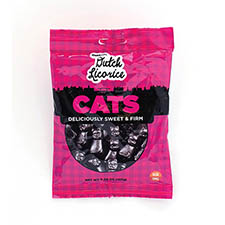 Gustafs Licorice Dutch Cats 5.29oz Bag 