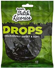 Gustafs Dutch Soft Licorice Drops 5.29oz Bag 