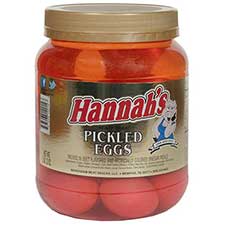 Hannahs Pickled Eggs 28oz Jar 