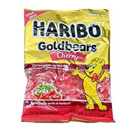 Haribo Goldbears Cherry 4oz Bag 