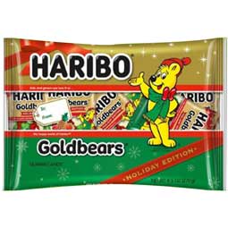Haribo Holiday Edition Goldbears 9.5oz Bag 