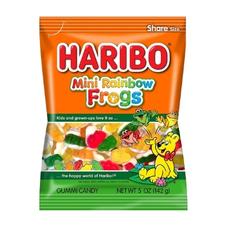 Haribo Mini Rainbow Frogs 5oz Bag 