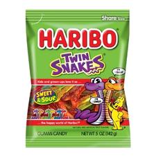 Haribo Twin Snakes 5oz Bag 