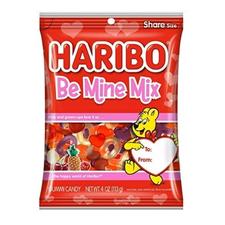 Haribo Valentine Be Mine Mix 4oz Bag 