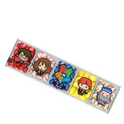 Harry Potter Five Flavor 4oz Clear Gift Box 