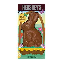 Hersheys Solid Milk Chocolate Bunny 5oz Box 