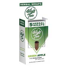 High Tea Green Apple Herbal Wraps 25 Packs of 5 