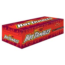 Hot Tamales Fierce Chewy Cinnamon 1.8oz 24ct Box 