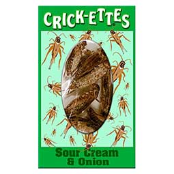 Hotlix Crickettes Snax Sour Cream and Onion 1.4oz 