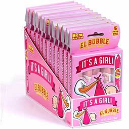 Its A Girl Fruit Flavored Bubble Gum Cigars 5pk 