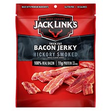 Jack Links Jerky Bacon Hickory Smoked 2.85oz Bag 