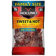 Jack Links Jerky Sweet and Hot 10oz Bag 