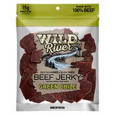 Jack Links Jerky Wild River Green Chile 3.5oz Bag 