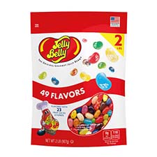 Jelly Belly 49 Flavor Stand up Pouch 2 lb Bag 