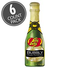 Jelly Belly Champagne Bean Bottles 1.5 oz 6ct 