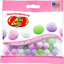 Jelly Belly Chocolate Dutch Mints Assorted 2.9 oz Bag 