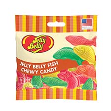 Jelly Belly Fish Chewy Candy 2.8 oz Bag 