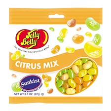Jelly Belly Sunkist Citrus Mix 3.1 oz Bag 