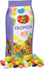 Jelly Belly Tropical Mix Stand up Pouch 9.8 oz Bag 