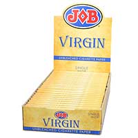 Job Virgin Single Wide Rolling Papers 24ct Box 