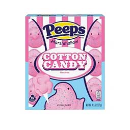 Peeps Easter Cotton Candy Marshmallow Chicks 4.5oz Box 