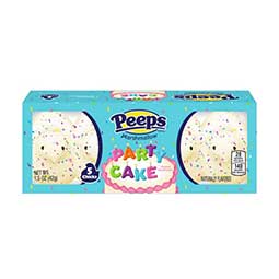Peeps Easter Party Cake Flavored Chicks 1.5oz Box 