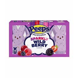 Just Born Easter Peeps Wildberry Marshmallow Bunnies 1.5oz Box 