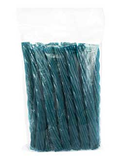 Kennys Jumbo Licorice Twists Blue Raspberry 8oz 