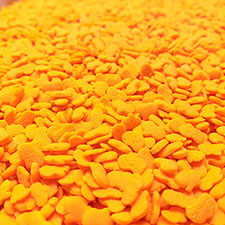 Candy Retailer Orange Pumpkin Shaped Cupcake Sprinkles 4oz 