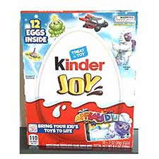 Kinder Joy Eggs Treat N Toy 12ct Box 