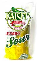 Kaiser Jumbo Sour Dill Pickle Pouches 12ct 