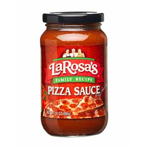 LaRosas Family Recipe Pizza Sauce 14oz Jar 