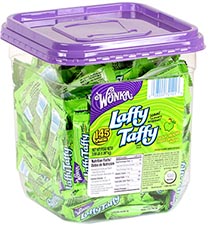 Laffy Taffy Mini Sour Apple 145ct Tub 